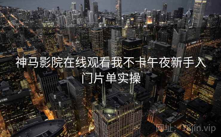 神马影院在线观看我不卡午夜新手入门片单实操  第1张