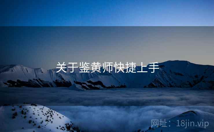 关于鉴黄师快捷上手  第2张