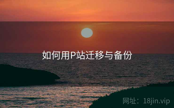 如何用P站迁移与备份  第1张