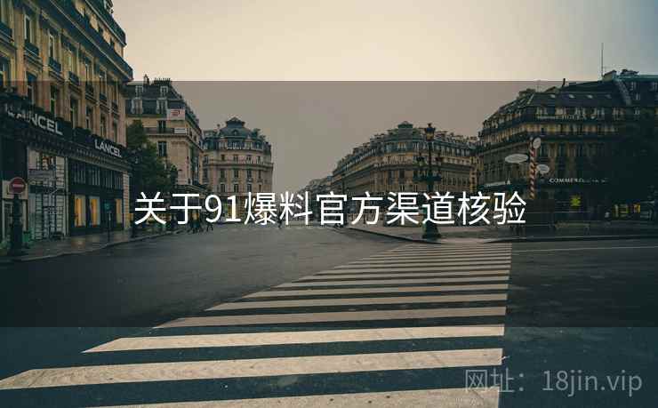 关于91爆料官方渠道核验  第2张