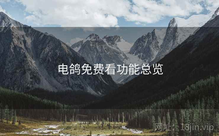 电鸽免费看功能总览  第2张