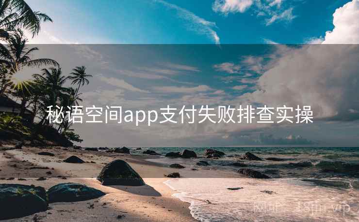 秘语空间app支付失败排查实操 第1张 秘语空间app支付失败排查实操 第1张